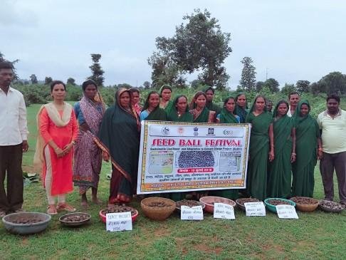 सीडबाल रोपण से वनावरण बढ़ाने का प्रयास कर रहा ये राज्य
