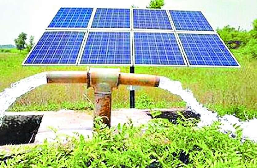 सौर सुजला योजना किसानों के लिए बन रहा वरदान